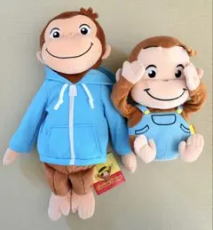 おさるのジョージ ぬいぐるみ 動くジョージ2点セット