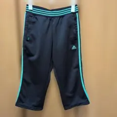 アディダス　ジャージ　レディースＭ　クロップド丈