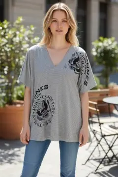 新品！ヒステリックグラマー×ラモーンズのカットソー HYSTERIC GLAMOUR（ヒステリックグラマー）の「RAMONES/EAGLE HEAD