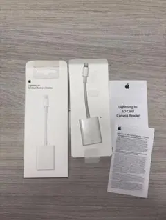 Apple 純正 SDカードリーダー lightning