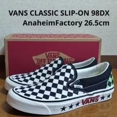 VANS CLASSIC SLIP-ON 98DX DIAMOND 27.0紫 - メルカリ
