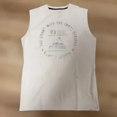 adidas タンクトップ ホワイト Mサイズ