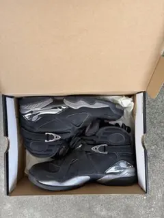 NIKE AIR JORDAN 8 RETRO ブラック 中古 箱付き