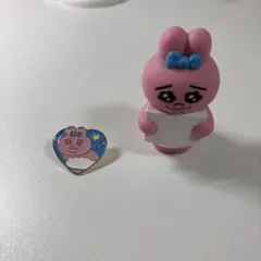 おぱんちゅうさぎのピンバッジ、フィギア