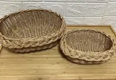 UTILEユティル洗えるバスケット電子レンジOK