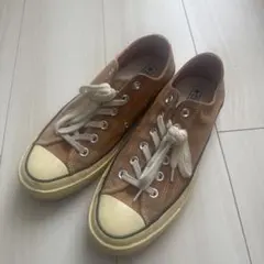 コンバース　チャックテイラー　スエード　オレンジ