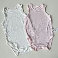 ユニクロ　エアリズムメッシュ　タンクトップボディスーツ　2枚セット