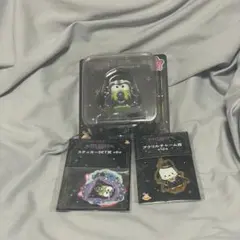 サンリオ ハッピーくじ ハロウィン フィギュア、アクリルチャーム、ステッカー