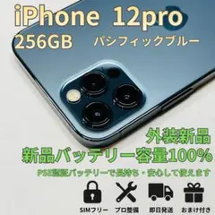 【256GB】iPhone 12 Pro 【新品外装・バッテリー100％】