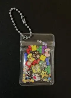 スーパーマリオ　シャカシャカチャーム　キャンディバッグ