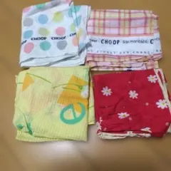 CHOOP 、バレンチノ、marguriteハンカチセット 4枚