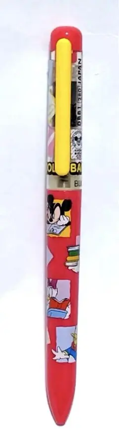 Disney ディズニー　ミッキーマウス　 レトロ　ミッキー　2色ボールペン