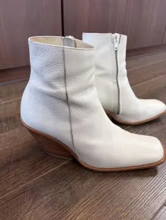 CELINE 20SS ホワイトジャクノ サイドゴアブーツ　41 CELINE 20SS ホワイトジャクノ サイドゴアブーツ 41 - メルカリ