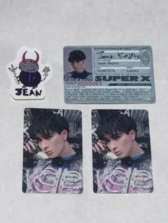 ジャン海渡 SUPER★DRAGON SUPER X トレカ ステッカー