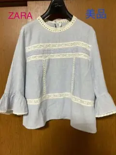 ブラウス　ZARA 美品　七分袖