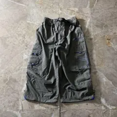 PIKO tech gimmick wide cargo shorts Y2Kのサムネイル