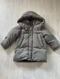 本日限定　ZARA ダウンコート グレー　104cm キッズダウン100cm
