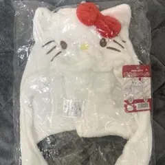 新品ハローキティHELLO KITTY耳ピョコ着ぐるみ帽子Sanrioサンリオ