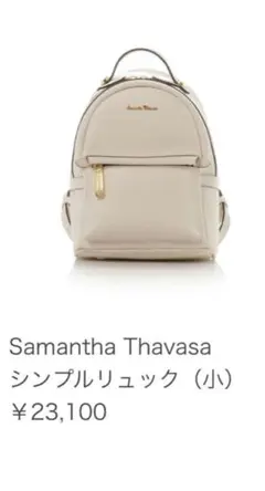 Samantha Thavasa シンプルリュック（小）
