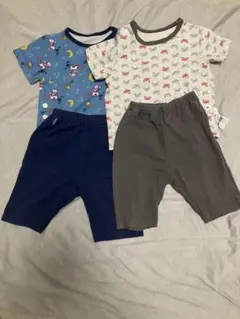 ベビー半袖パジャマ2組セット 90cm UNIQLO