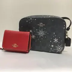 COACH コーチ ショルダーバッグ 三つ折り財布　2点セット