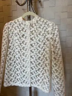 LUDLOW ラドロー croquant フラワー　レースブラウス