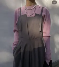 お値下げ中【Ameri】HIGH TENSION SHOULDER KNIT