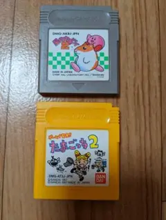 ジャンク！ゲームボーイソフト　たまごっち2と星のカービィ2