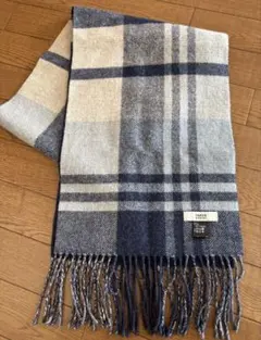 TAKEO KIKUCHI チェック柄マフラー