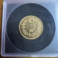 古銭 新二十圓金貨 明治四十二年 近代貨幣 アンティークコレクション