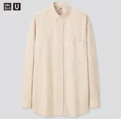【5/6までの最終値下げ！】UNIQLO U コーデュロイスタンドカラーシャツ