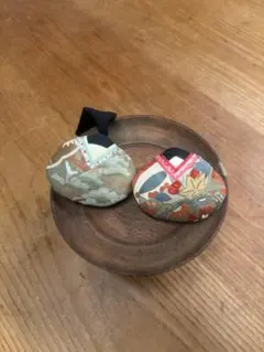 蛤雛　はまぐり　雛飾り　アンティークの着物