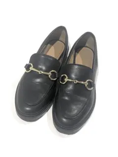 H&M ローファー　ブラック 37 23.5