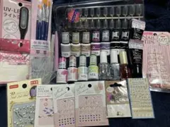 ジェルネイル・ポリジェルネイル・ネイルチップ セット