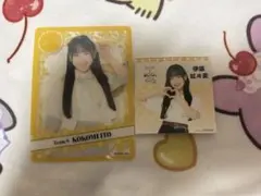 SKE48 伊藤虹々美　ランダムクリアトレーディングカード&でんがなステッカー