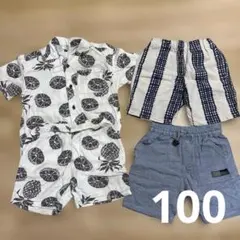 FOKIDS パイナップル柄 セットアップ／BREEZE ハーフパンツのサムネイル