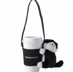 【新品未使用】Starbucksスタバ ハグねこ 猫 ドリンクホルダーのサムネイル