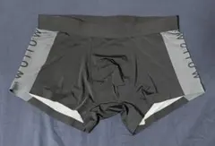 【新品未使用】WOLLOW ボクサーパンツ　Mサイズ　ブラック×グレー