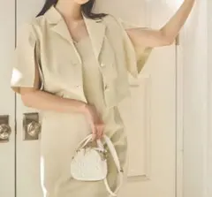 【大幅値下げ中】dazzlin ショートコンビシャツ2ピース