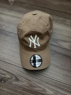 【美品】ニューエラキャップ　ベージュ