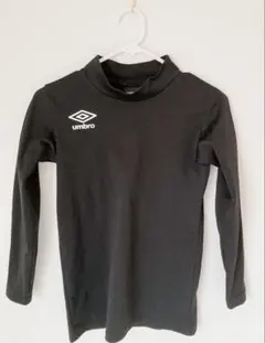 アンブロ 裏起毛インナー　ブラック 150センチ