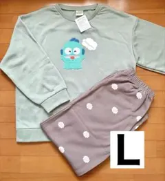 新品　サンリオ　ハンギョドン　長袖　パジャマ　ルームウェア　サガラ　L