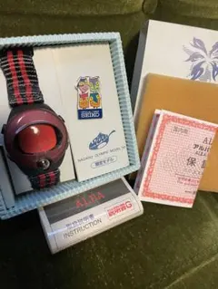 albaデジタル腕時計