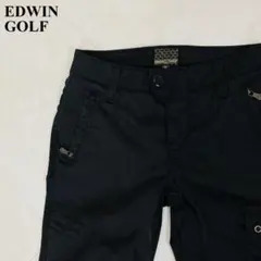 EDWIN GOLF ゴルフカーゴパンツ 黒 S 1354-Bのサムネイル