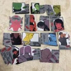 呪術廻戦 ダイカットステッカー 16枚セット