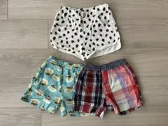 夏服短パン3枚セット90-100サイズ