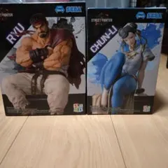 ストリートファイター フィギュア リュウ 春麗 セット