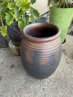 信楽焼　壺　傘立て　大壺　金魚鉢　睡蓮鉢　メダカ　和風