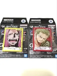 ONE PIECE 一番くじ　「ゾロ」「ボニー」アクリルスタンド
