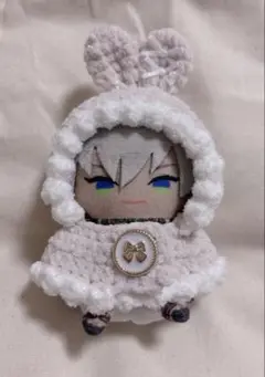 にじぱぺ にじぱぺっと用 うさみみポンチョ⑤